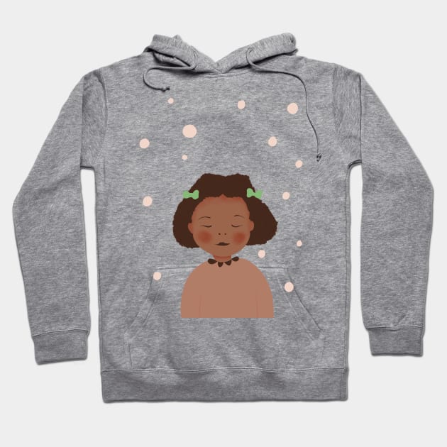 Beautiful black girl Hoodie by JakoRila